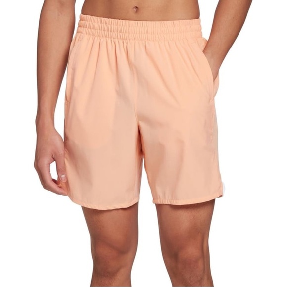 DSG Men’s Peach Athletic Shorts 8” Inseam Workout Gym Medium - Picture 2 of 10